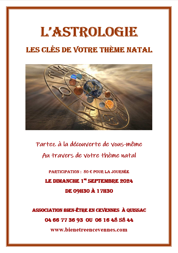 Affiche astrologie septembre 2024